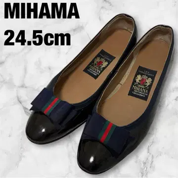 MIHAMA 미하마 24.5 펌프스 리본 펌프스