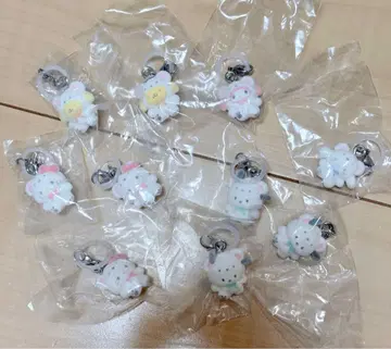 산리오 포근포근 스노우 메지루시 액세서리 묶음 판매 키티 마이멜로디 외