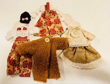 핸드메이드*22cm 리카짱 돌려입기 코디 7세트 #3