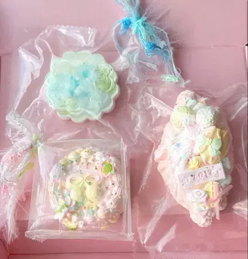 해외 스퀴즈 보야보야 봉투 꽃 선생님 스퀴즈 3개 세트