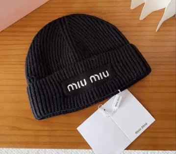 블랙 니트 모자