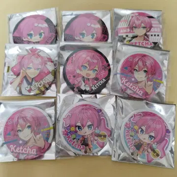 AMPTAK 앰프택컬러즈 케챠쿤 캔뱃지