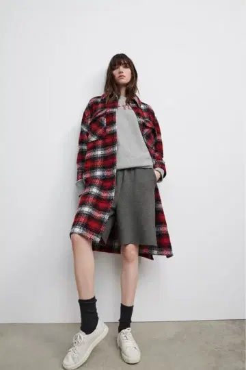 ZARA 롱 자켓 톨 사이즈