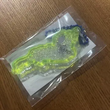 비와코 키링 미즈도리 스테이션 물고기 옐로우 컬러