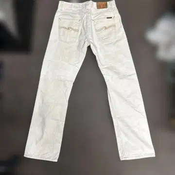 Nudie Jeans Co. 화이트 데님 팬츠