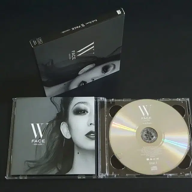 코다쿠미 앨범 W FACE outside (CD+DVD) 음반