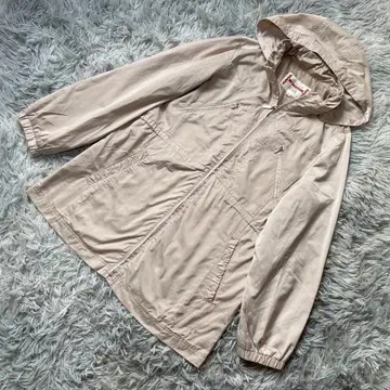 McGREGOR 라이트 아우터 집업 9호 베이지 후드 부착 발수