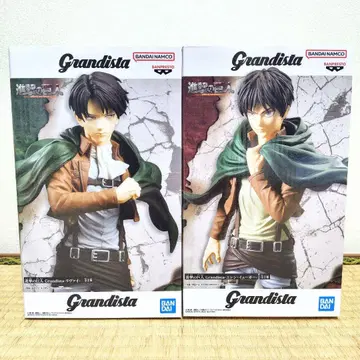 진격의 거인 그란디스타 엘렌 리바이 피규어 2세트