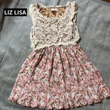 LIZ LISA 레이스 플라워 미니 원피스 사이즈 0