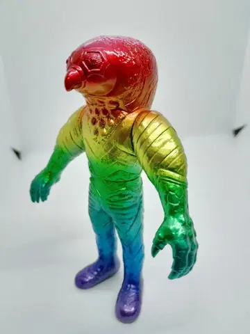 울트라맨 소프트 비닐 갓츠 외계인 재도색