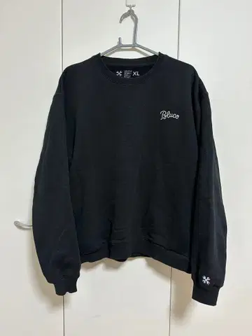 bluco 2024 SWEAT SHIRTS 블랙 XL 맨투맨