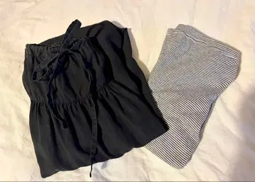 네스트로브 nest robe 린넨 개더 스커트와 레깅스