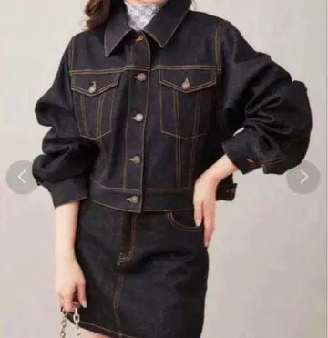 후즈 후 치코 데님 셋업