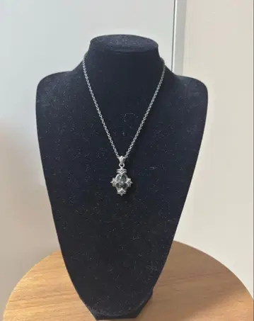 BLESS 블레스 실버 925 장식 펜던트 목걸이 중고품