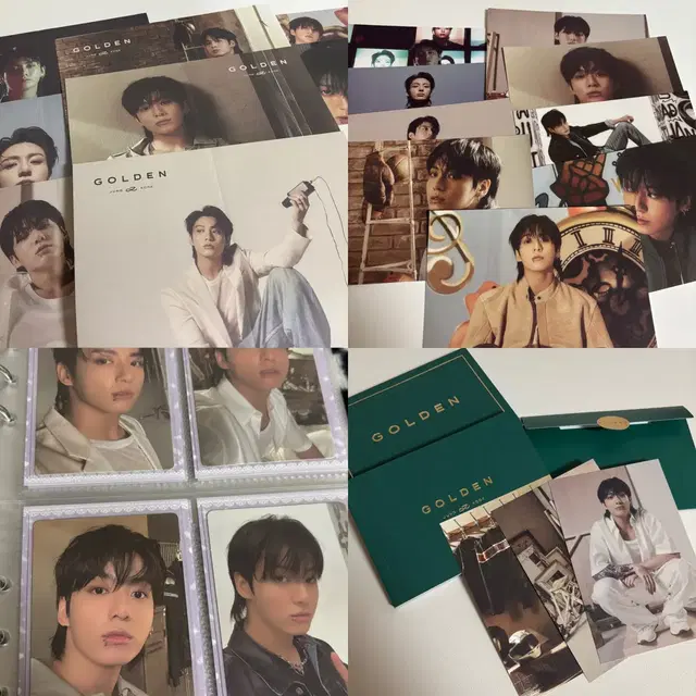 드볼 일괄)정국 골든 위버스 앨범 포카 엽서 포스터 방탄 bts