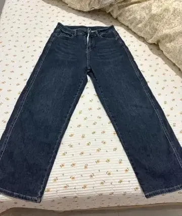 다크 블루 스트레이트 데님