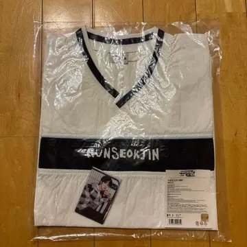 RUN SEOKJIN EP.TOUR 공식 T셔츠 트레이딩 카드 포함