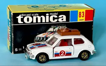 토미카 블랙 상자 83 혼다 시빅 랠리 타입