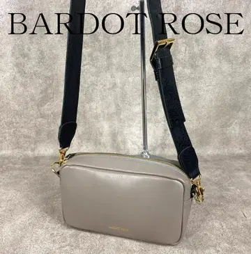 [ 컨디션 최상 ] BARDOT ROSE 발도로제 소가죽 아트 숄더백
