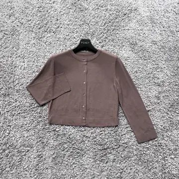 폭시 38 코코아 브라운 어퍼 스탠다드 가디건