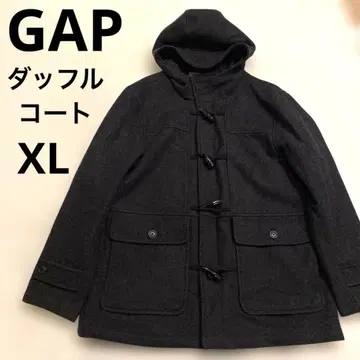 GAP 더플 코트 차콜 그레이 빅 사이즈 남성용 XL 학생