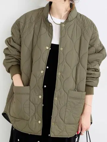 B.CSTOCK 워셔블 / 퀼팅 리버서블 블루종