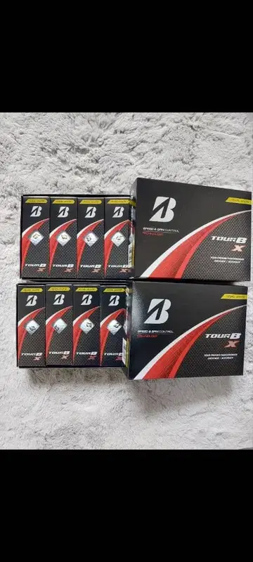브릿지스톤 TOUR B X 골프공 새상품 2더즌 24개 화이트