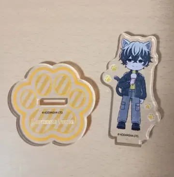 핸드레드 노트 나이트 아울 별 먹는 왼손 아크릴 스탠드