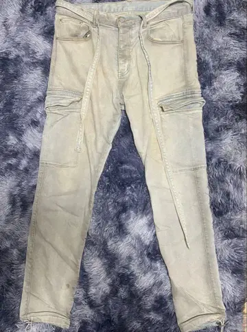 mnml 라이트 그레이 카고 팬츠