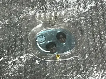 예를 들어 불꽃 플레이크 아크릴 키링