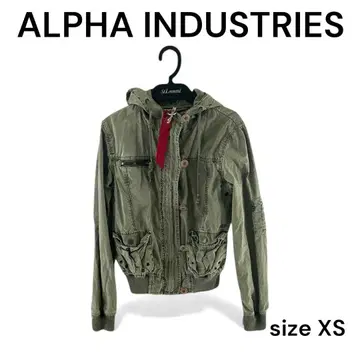 ALPHA INDUSTRIES 밀리터리 자켓 XS