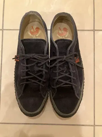 스핑글 무브 LL 27.5cm 다크 블루 스웨이드 짙은 네이비 네이비