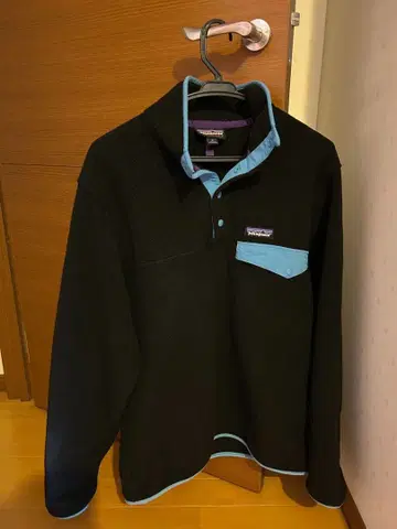 patagonia Synchilla 블랙/터콰이즈 플리스