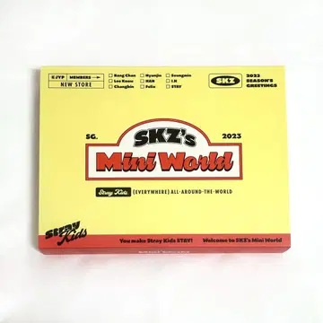 Stray Kids 스키즈 시그 2023 미니 월드