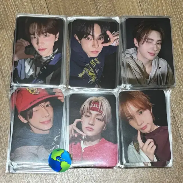 투어스 컴팩트 앨범 6장+위드뮤 미공포 6장 (1set)