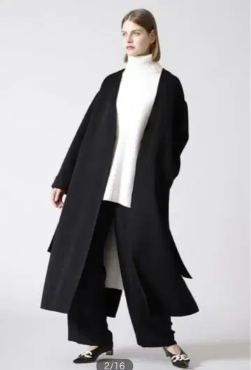 ADORE BLACKLABEL 퓨어 캐시미어 코트 38