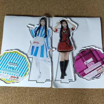 AKB48 이토 모모카 아크릴 스탠드 2개 세트 웬디즈