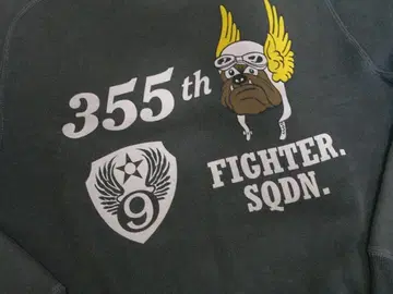 버즈릭슨 밀리터리 맨투맨 355TH