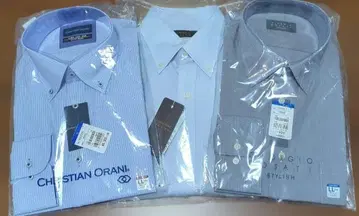 긴팔 와이셔츠 3장 세트 LL M 미사용품