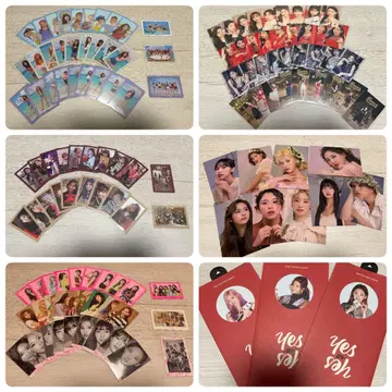 TWICE 트레이딩 카드 스티커 묶음 판매 100장 이상