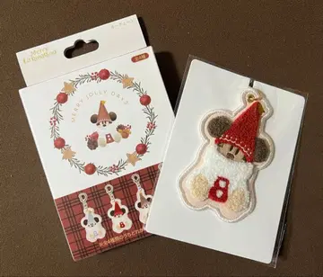 디즈니 리조트 릴린링 키링 2025 크리스마스 키체인