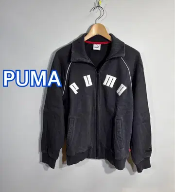 푸마 래글런 페이드 블루 지퍼 자켓: L