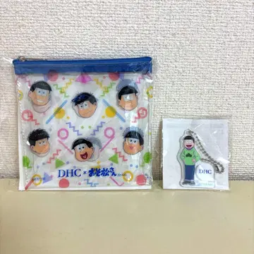 DHC x 오소마츠 6쌍둥이 미니 파우치 & 아크릴 키링