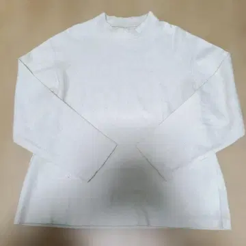 컨팩트 트위스트 W 페이스 모크넥 풀오버