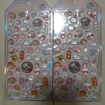 모자 꽁지 드롭 씰 시마연가 샤베트 2개 세트