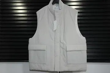 25AW STILL BY HAND 신살레이트 패딩 베스트 ECRU