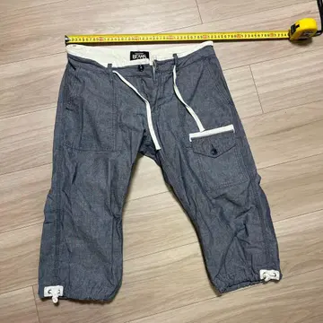 BEAMS 숏팬츠 남성용 M 블루