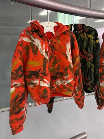 미개봉 새상품 SKYLRK ZIP HOODIE HEAT CAMO