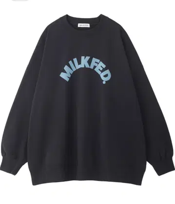 MILKFED. 블랙 오버사이즈 트레이닝복