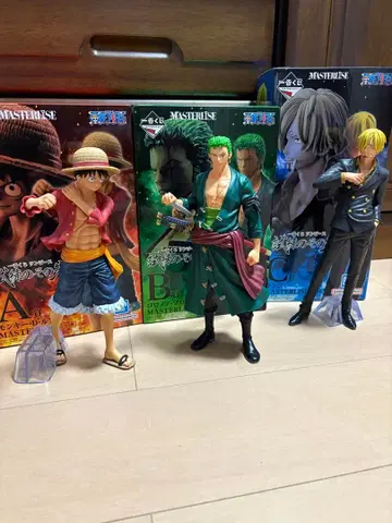 제일복권 원피스 시련의 그 너머 루피 조로 상디